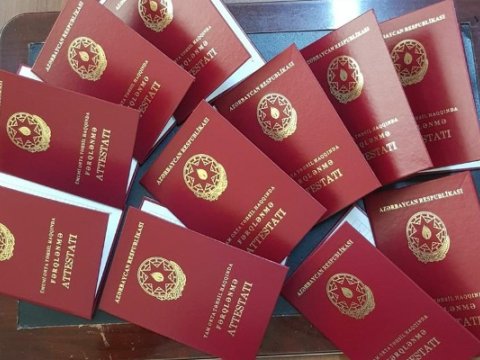 Məktəbi fərqlənmə attestatı ilə bitirənlərin SAYI