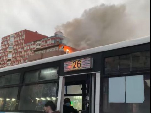“Qoç ət” restoranındakı yanğında 3 nəfər zəhərləndi - YENİLƏNİB