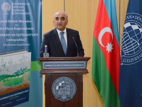 UNEC-də kitab təqdimatı - FOTO