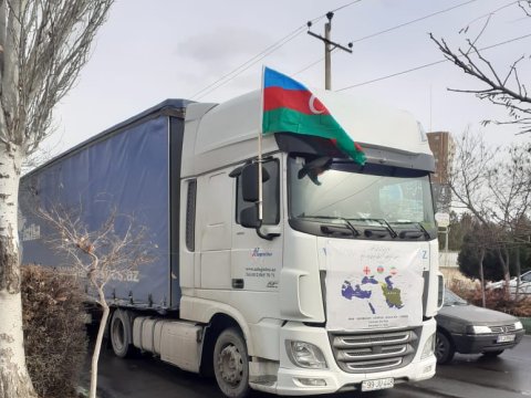 Fars körfəzini Qara dənizə birləşdirən marşrut - Azərbaycan sınaq yürüşünə QOŞULDU