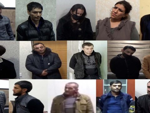 20 nəfər 43 kq narkotiklə saxlanıldı - VİDEO