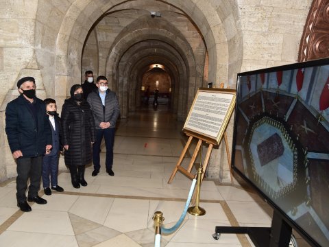 Şəhid ailəsi Hulusi Akarın dəvəti ilə Türkiyəyə getdi - FOTOLAR