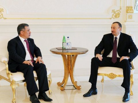 Rüstəm Minnixanovdan İlham Əliyevə təbrik MƏKTUBU 