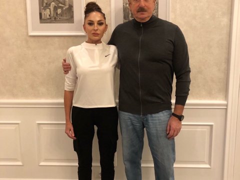Mehriban Əliyeva Prezidentin maraqlı görüntüsünü paylaşdı - VİDEO