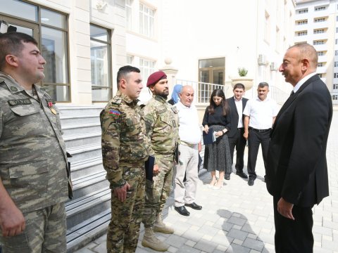 Bu ilin sonuna qədər 130 hərbçi ailəsinə yeni mənzillər veriləcək