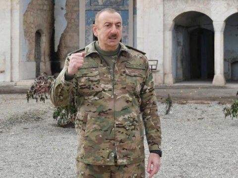 Prezident Hadrutdakı Komando briqadasından DANIŞDI