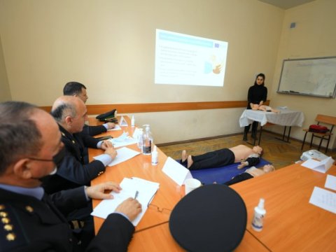 Komitə əməkdaşları təlimdə - FOTOLAR