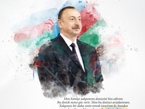 Hikmət Hacıyev Prezidenti təbrik etdi - FOTO