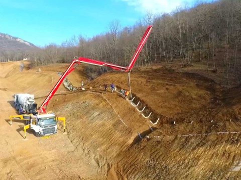 Əhmədbəyli-Füzuli-Şuşa avtomobil yolunun tikintisindən FOTOLAR