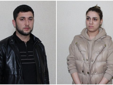 Saxta pul çap edən qadın və kişi TUTULDU