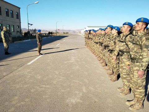 Türkiyədə komando kursunu bitirən hərbçilərimiz Vətənə qayıtdı - VİDEO