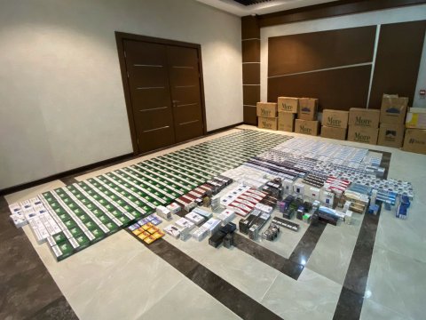Aksiz markasız siqaretlərin satışının qarşısı alındı
