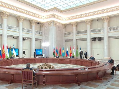  MDB dövlət başçılarının qeyri-rəsmi naharı BAŞLADI