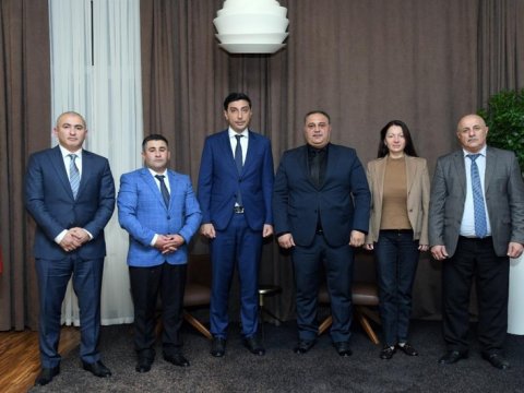 Fərid Qayıbov federasiya prezidentini qəbul etdi