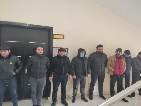 Çay evlərinin sahibləri saxlanıldı - FOTO