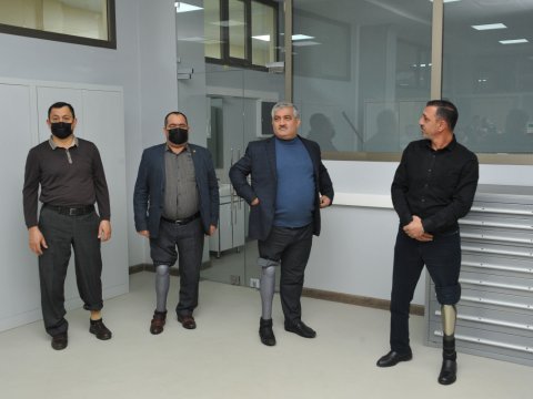 Daha 62 qazi protezlə təmin olundu
