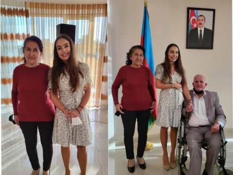Leyla Əliyeva Qocalar evini ziyarət etdi - FOTOLAR