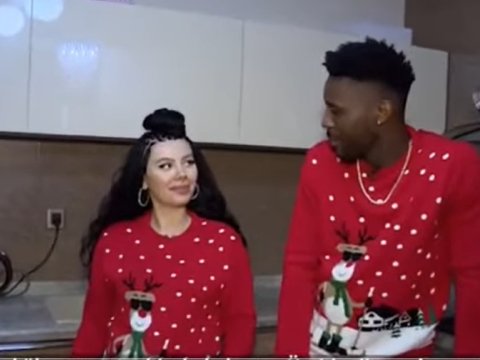 Afrikalı futbolçunun azərbaycanlı xanımı ilə maraqlı VİDEOSU