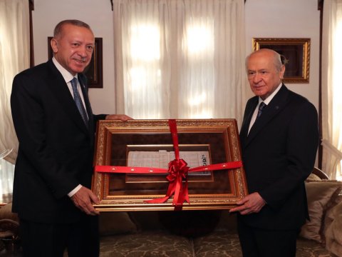 Ərdoğan Baxçalı ilə GÖRÜŞDÜ