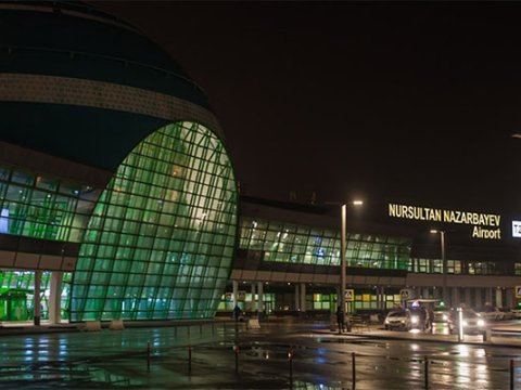 Nur-Sultanda bütün uçuşlar təxirə salındı