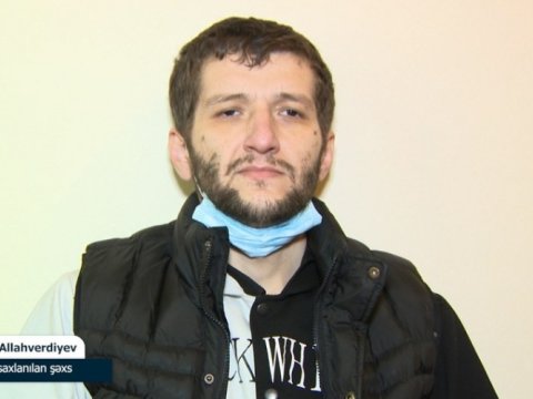 Bakıda daha bir narkokuryer saxlanıldı