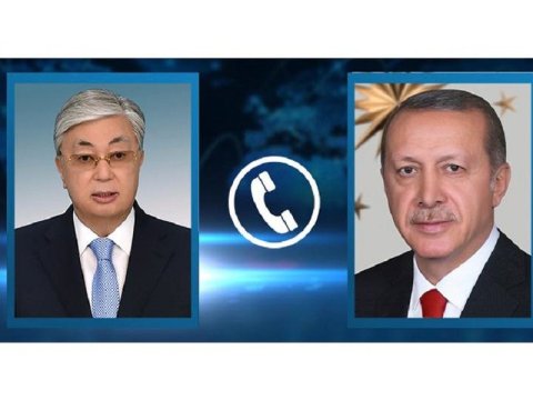 Ərdoğan və Tokayev arasında telefon DANIŞIĞI