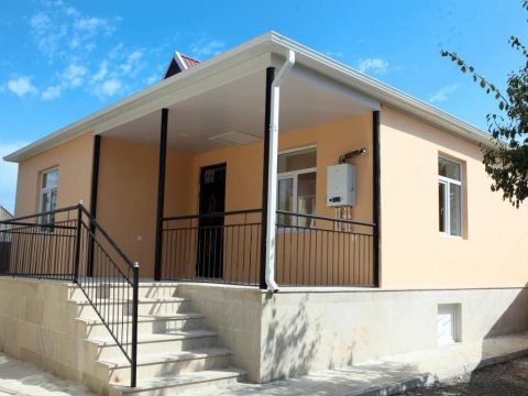 Şəhid ailələri və müharibə əlilləri üçün 500 ev TİKİLİR