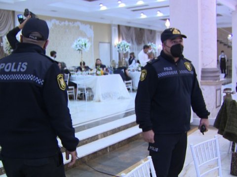 COVID pasportu olmayan 30 nəfər toylara buraxılmadı