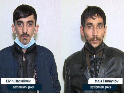 “Kalaşnikov” və narkotik satan şəxslər tutuldu