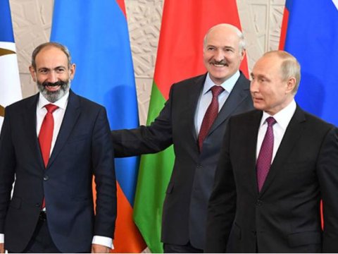 Putin, Lukaşenko və Paşinyan Qazaxıstanı müzakirə etdi