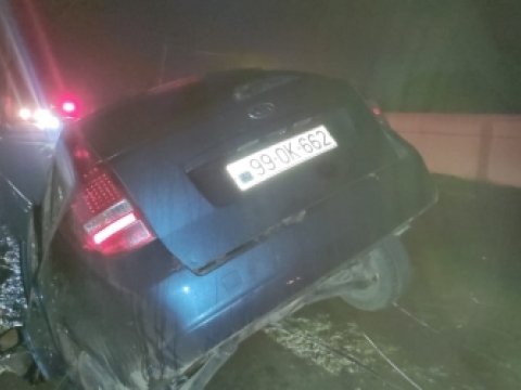 Yol qəzası bir kəndi işıqsız qoydu