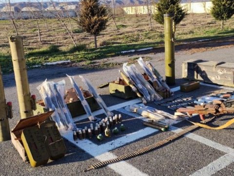 Füzulidə raket kompleksi aşkarlandı - FOTO