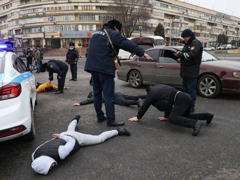 Almatıda iğtişaşların 1,6 mindən çox iştirakçısı saxlanılıb