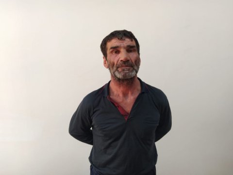 Meşədə basdırdığı avtomatı götürərkən tutuldu - FOTO