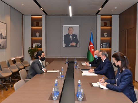 Ceyhun Bayramov Səudiyyə Ərəbistanının səfirini qəbul edib