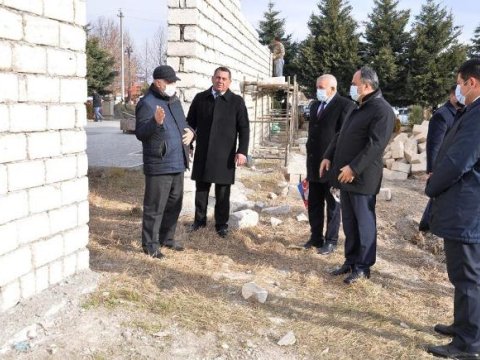 Goranboyda Şəhidlər Xatirə Kompleksi yenidən qurulur
