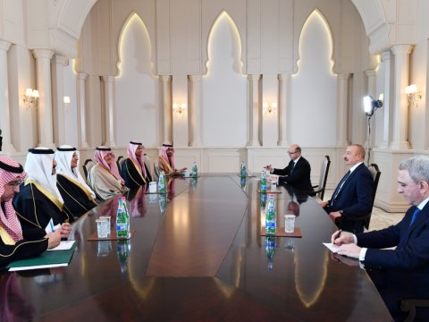 İlham Əliyev Səudiyyə şahzadəsilə nələri müzakirə etdi... - YENİLƏNİB