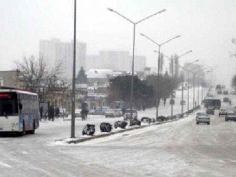 Şaxta olacaq, yollar buz bağlayacaq - XƏBƏRDARLIQ