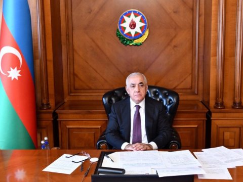 Əli Əsədov qazaxıstanlı həmkarı ilə DANIŞDI