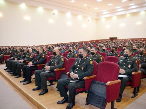 Ordunun kadr işləri üzrə heyətinin toplanıtısı keçirilib - FOTO