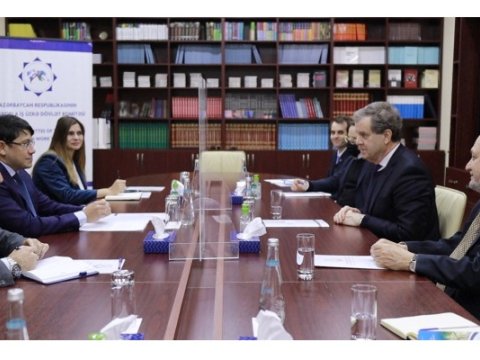 Fuad Muradov Devid Harrislə görüşdü