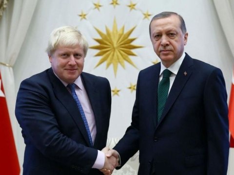 Ərdoğan və Conson arasında telefon danışığı