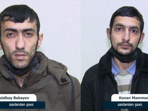 Telefon və velosiped oğruları saxlanılıb - FOTO