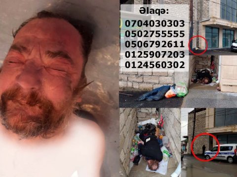 Bakıda kişi meyiti tapılıb - FOTO