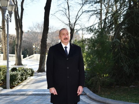 Prezident azad olunan ərazilərdə yeni məscidlərin tikintisindən DANIŞDI