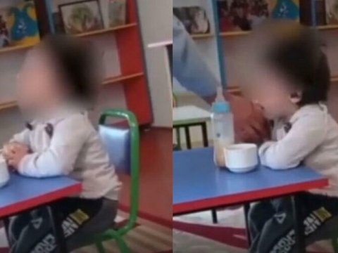 Tərbiyəçi döydüyü uşağın ailəsindən ÜZR İSTƏMƏDİ