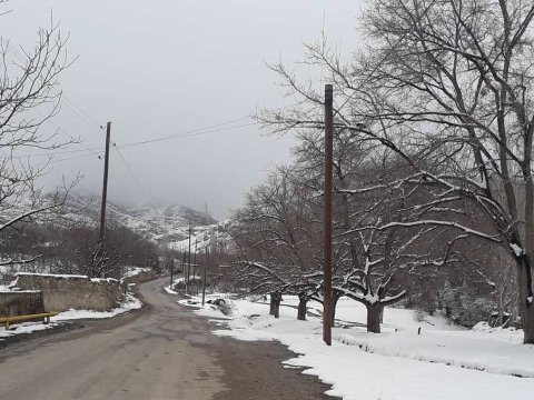 Bu ərazilərə qar yağıb - Faktiki hava