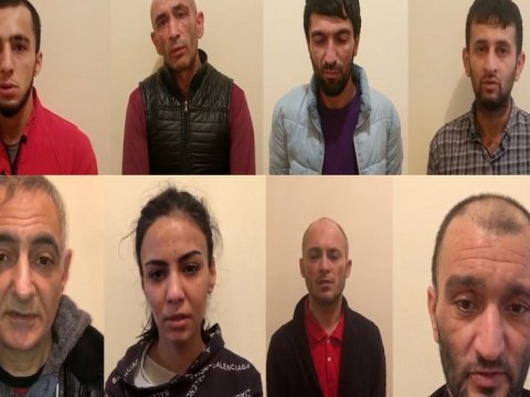 Narkokuryerlik edənlər saxlanıldı - VİDEO