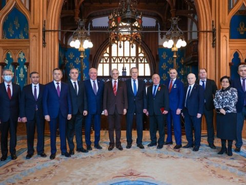 Lavrov MDB ölkələrinin səfirləri ilə görüşdü