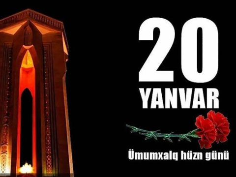 Qazaxıstan səfirliyindən 20 Yanvar PAYLAŞIMI